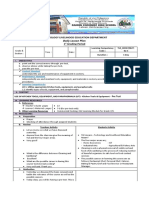 Technology Livelihood Education Department 1 Grading Period: Daily Lesson Plan