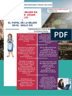 Infografia Roles de La Mujer Visión de Cesar Vallejo - Edder Mariños