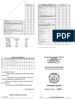 Report On Learning Progress and Achievement: Descriptors Grading Scale Remarks