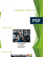 A Mechanic Fixes Cars