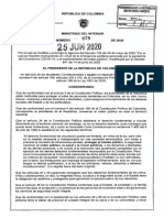 Decreto 878 del 25 de junio de 2020
