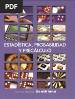 Manual Esencial Santillana Estadística Probabilidad y Precálculo