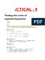  Dipanshu 1046 Practical 8