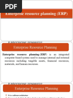 Enterprise Resource Planning MIS