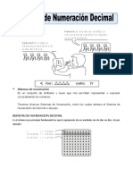 Sistema de Numeración Decimal