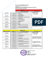 Jadwal Pas Genap 2020