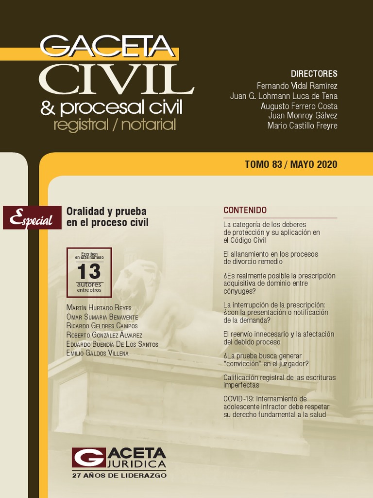 Rgcypc83 PDF | PDF | Ley procesal | Demanda judicial