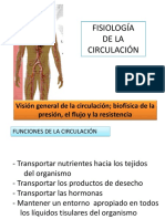 Tema 10 Fisiologia de La Circulación Generalidades PDF