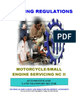 TR-Motorcycle Small Engine Servicing NC II