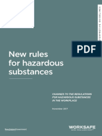 New Rules For Hazardous Substances