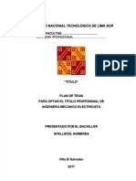 (PDF) Estructura Del Plan de Tesis Untels