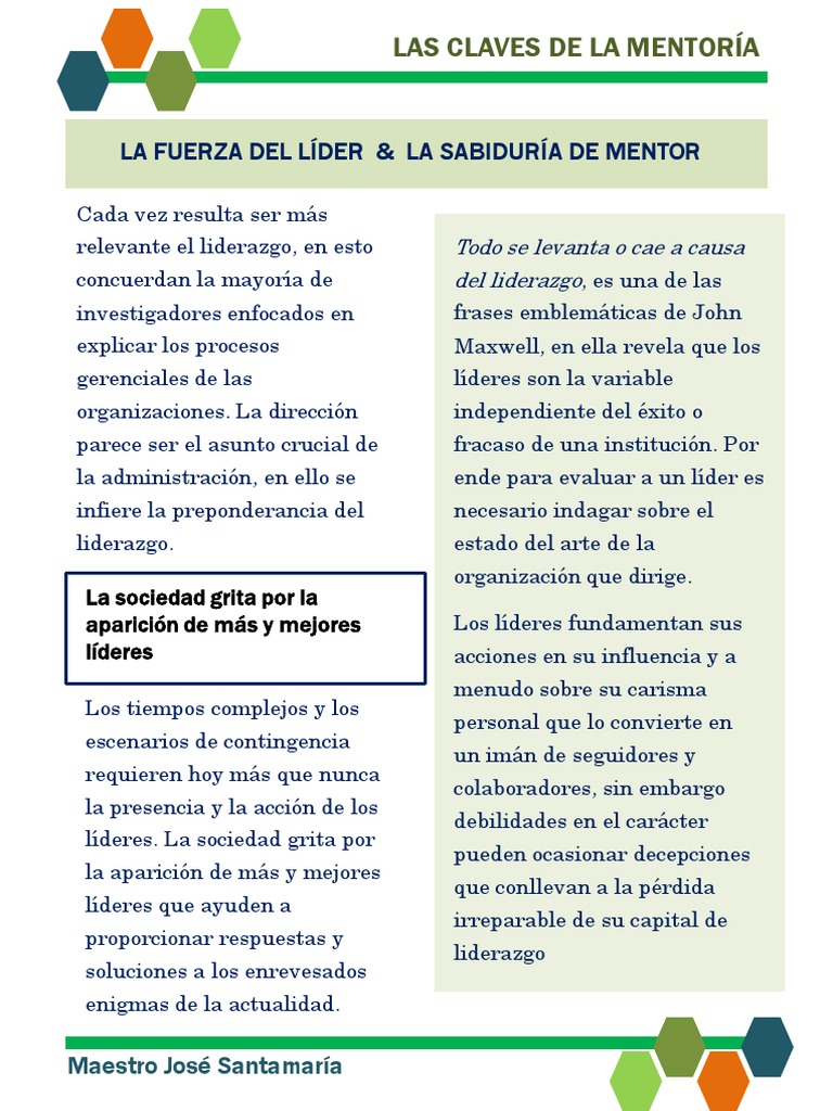 Claves para un Liderazgo Efectivo | PDF | Liderazgo | Science