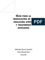 Guía para La Reeducación de La Deglución Atípica y Trasntornos Asociados