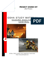 Osha Study Material: Project Sound Est