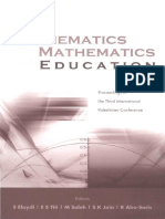 Pub - Mathematics Amp Mathematics Education