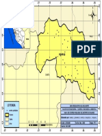Mapa de Centro Poblados Del Distrito Huaros