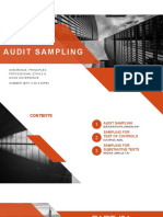 Audit Sampling: Assurance, Principles, Professional Ethics & Good Governance SUMMER (MTH 5:00-9:00PM)