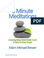 NEW 3 Minute Meditations