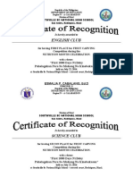 Certificate of RECOGNITION 2016 Full