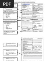 How To Fill in Your Enrolment Form