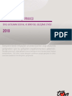 TOG Etki Araştırması 2010: Sivil Katılımın Sosyal Ve Bireysel Gelişime Etkisi