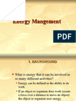 Energy Mangement and Conservation 