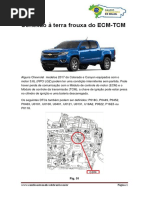 Conexão à terra frouxa do ECM-TCM