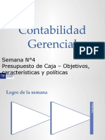 SEMANA 4 - Tema 7 PRESUPUESTO DE CAJA