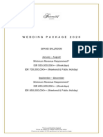 Wedding Package 2020