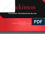 Dickinson Template Standard Format