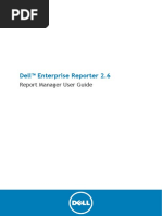 EnterpriseReporter 2.6.0 ReportManagerUserGuide EN