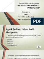 Perilaku Audit Manajemen PPT