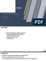 Workshop SC1.1: Basics: ANSYS Fluent Getting Started