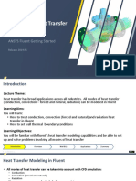 Lecture 10: Heat Transfer: ANSYS Fluent Getting Started