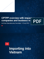 AmCham - Manufacturing Committee - CPTPP