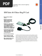 IBM Turbo 16/4 Token-Ring PC Card: Full Compatibility Reduces Network Complexity and Support Costs