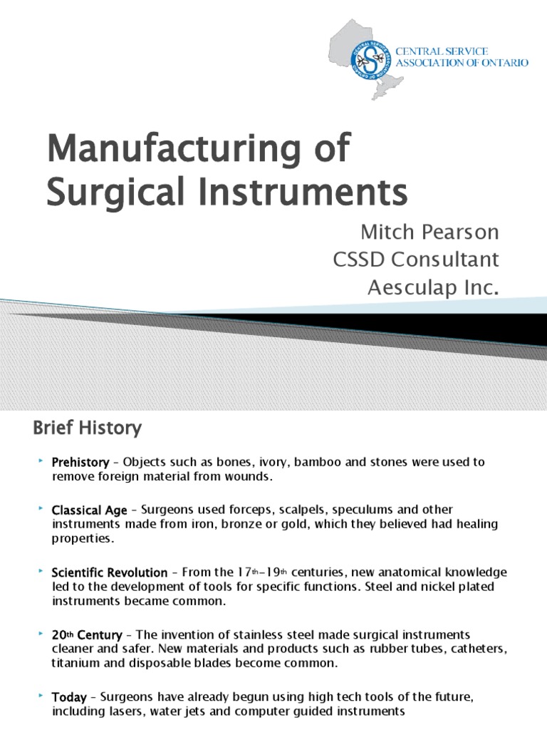 Surgical Instrument Manufacturing Process | PDF | Forging | Heat Treating