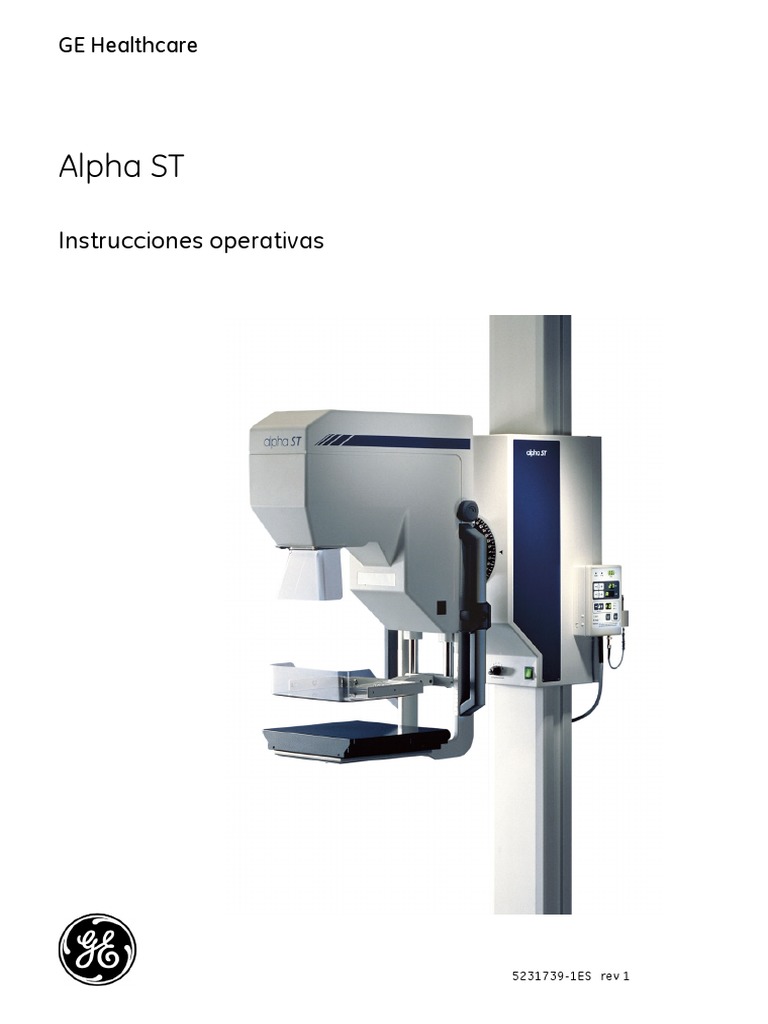 Alpha ST Instrucciones Operativas | PDF | Rayo X | Arco y flecha
