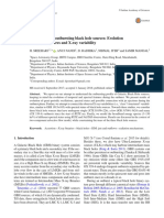 Observational Aspects of Outbursting Black Hole Sources: Evolution of Spectro-Temporal Features and X-Ray Variability