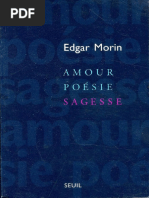 Amour Poesie Sagesse By Morin Edgar Morin Edgar Pdf Amour Homo Sapiens