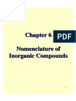 Nomenclature Inorg