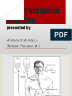 Total Parenteral Nutrition: Presented by