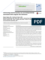 Obstructing Ventral Hernias Are Not Independently Associated With Surgical Site Infections - 2015 - Journal of Surgical Research