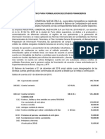 MODELO DE ENUNCIADO PARA FORMULACION DE ESTADOS FINANCIEROS
