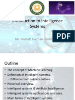 Introduction To Intelligence Systems