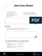 The Negotiation One Sheet Excercise - Khabirul Alam PDF