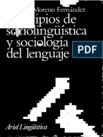 Principios de Sociolingüística. Completo PDF