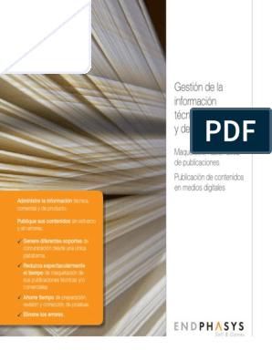 Maquetacion Automatica Endphasys PDF, PDF, Diseño de página