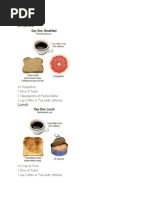 3-Day Military Diet Meal Plan PDF | PDF | Meal | Lunch