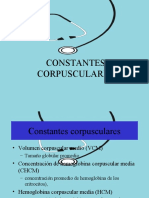 Constantes Corpusculares